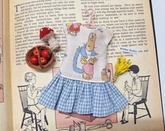 Peter Rabbit dress : for Blythe, Licca, Skipper, Holala, Ruruko, Susie sad eyes