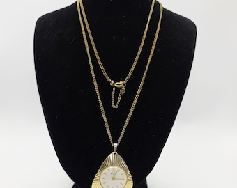Vintage Buler 17 Jewels Pendant Watch | Wind up | Working Watch