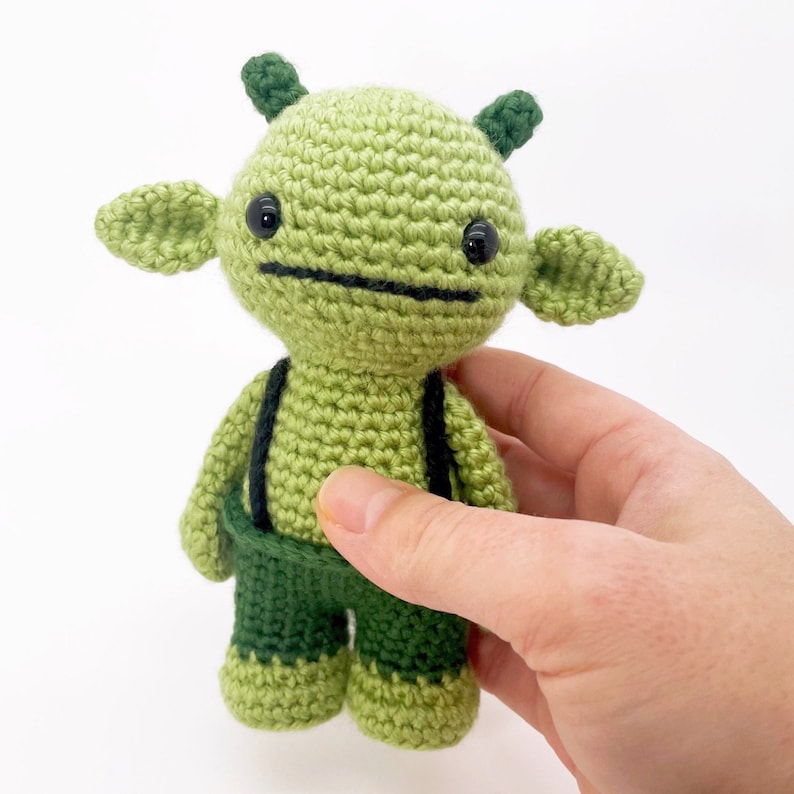 Monster amigurumi haakpatroon, Gmurk monster haakpatroon, amigurumi PDF patroon, Instant download image 3