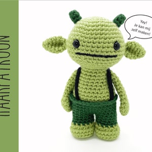 Monster amigurumi haakpatroon, Gmurk monster haakpatroon, amigurumi PDF patroon, Instant download image 1