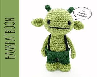 Monster amigurumi haakpatroon, Gmurk monster haakpatroon, amigurumi PDF patroon, Instant download