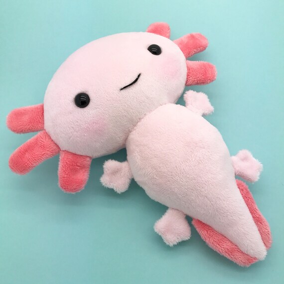 Kawaii Axolotl Plush Toys Salamander Stuffed Animals Doll Birthday