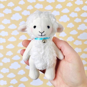 small stuffed lamb toy