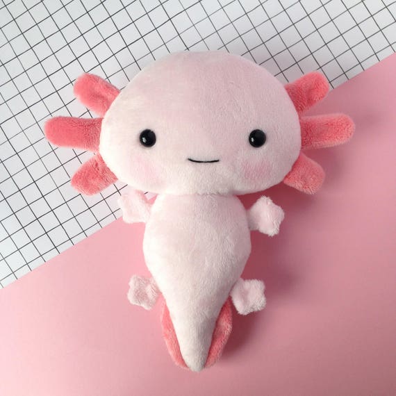Plush 14 Inch Axolotl Stuffed Animal, Soft and Kawaii Stuffed Axolotl  Plushie, Axolotl Toys for Adult Kids