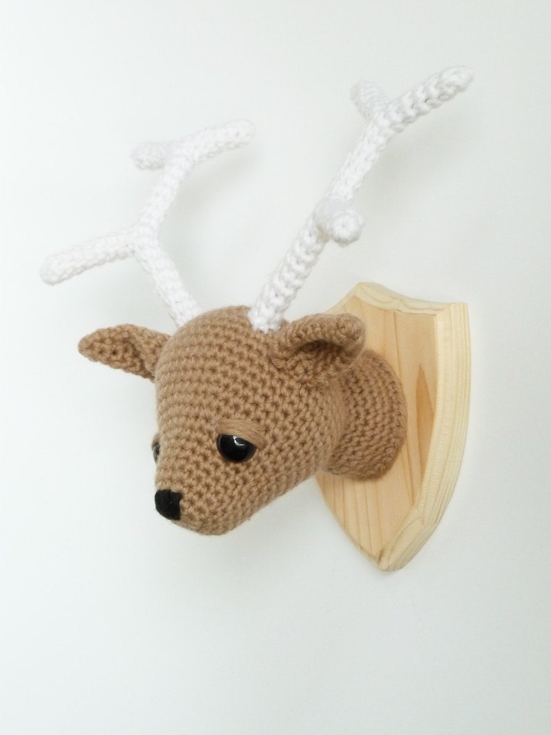 stuffed deer head for nursery