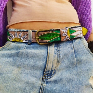 Flower belt, daisy belt, pixie, fairies