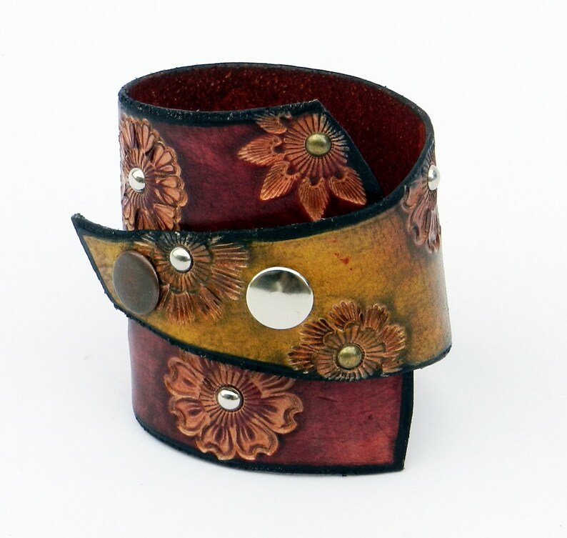 Leather Bracelet Etsy