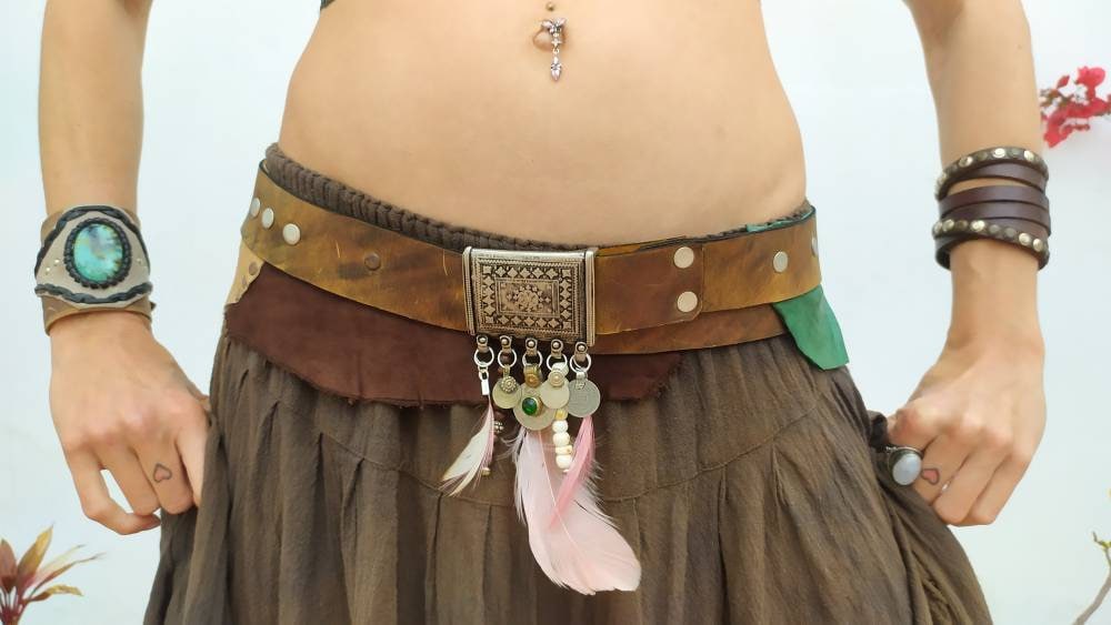 LQZ(TM) Femme Fille Ceinture Danse Orientale Belly Danse du ventre