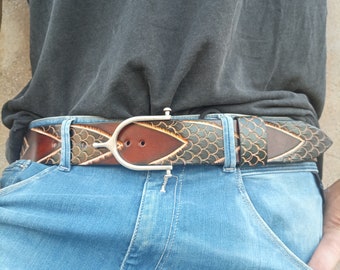 Men’s leather belt, leather belts, men’s belts, brown leather belt.