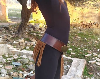 Leather Belt With Fringes. Boho Belt. Fringes. Bohochic. - Etsy Leather Belt With Fringes. Boho Belt. Fringes. Bohochic. - Etsy
