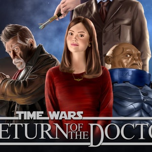 Doctor Who Return of the Doctors 24x36 - Etsy