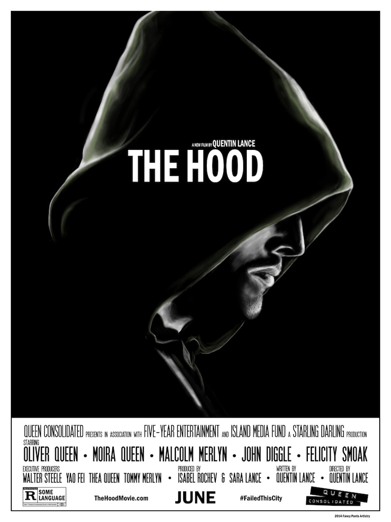 18x24 Quentin Lance/'s The Hood Poster