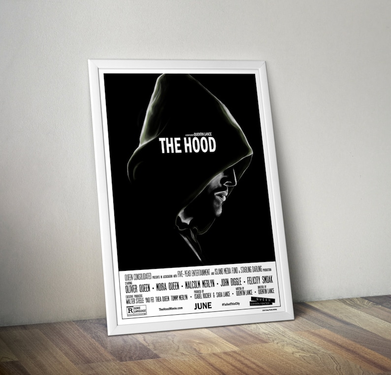 18x24 Quentin Lance/'s The Hood Poster