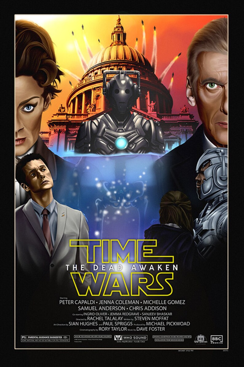 Time Wars the Dead Awaken 24x36 Etsy