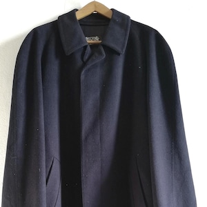 Leo Führen "Superior" Cashmere and Virgin Wool Coat, Made in Germany, Size 52