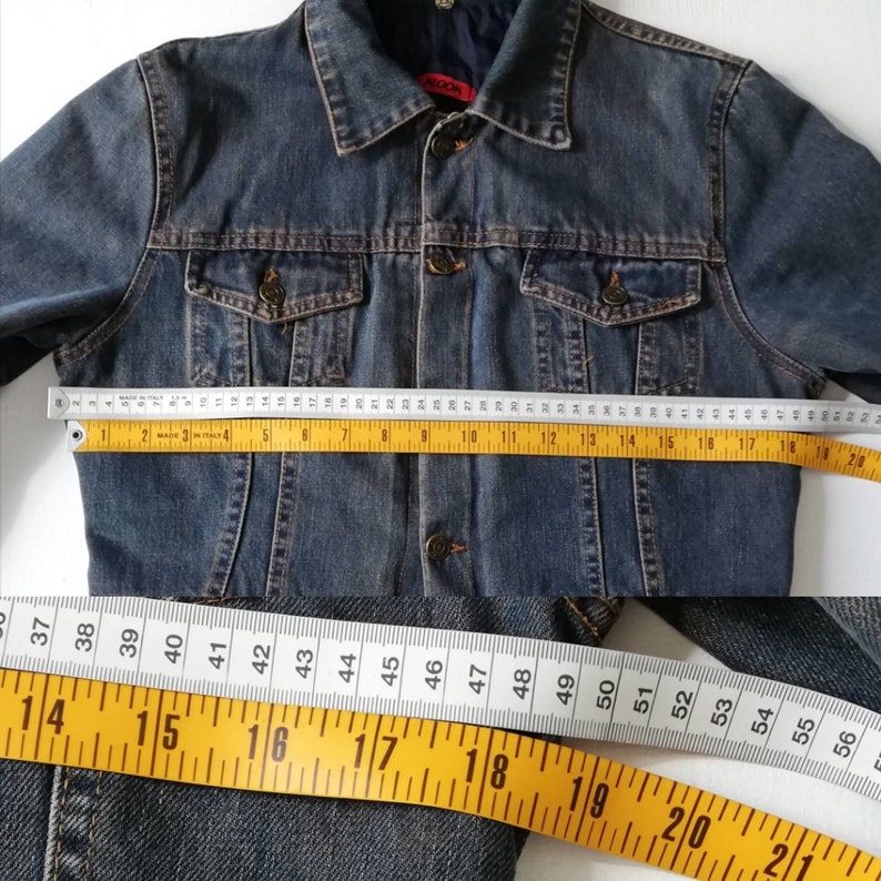 restyled Padded jeans jacket medium size