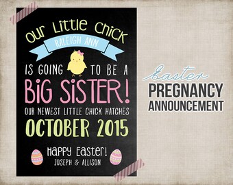 easter pregnancy announcement printable card sign bunny etsy pregnancy announcement card template