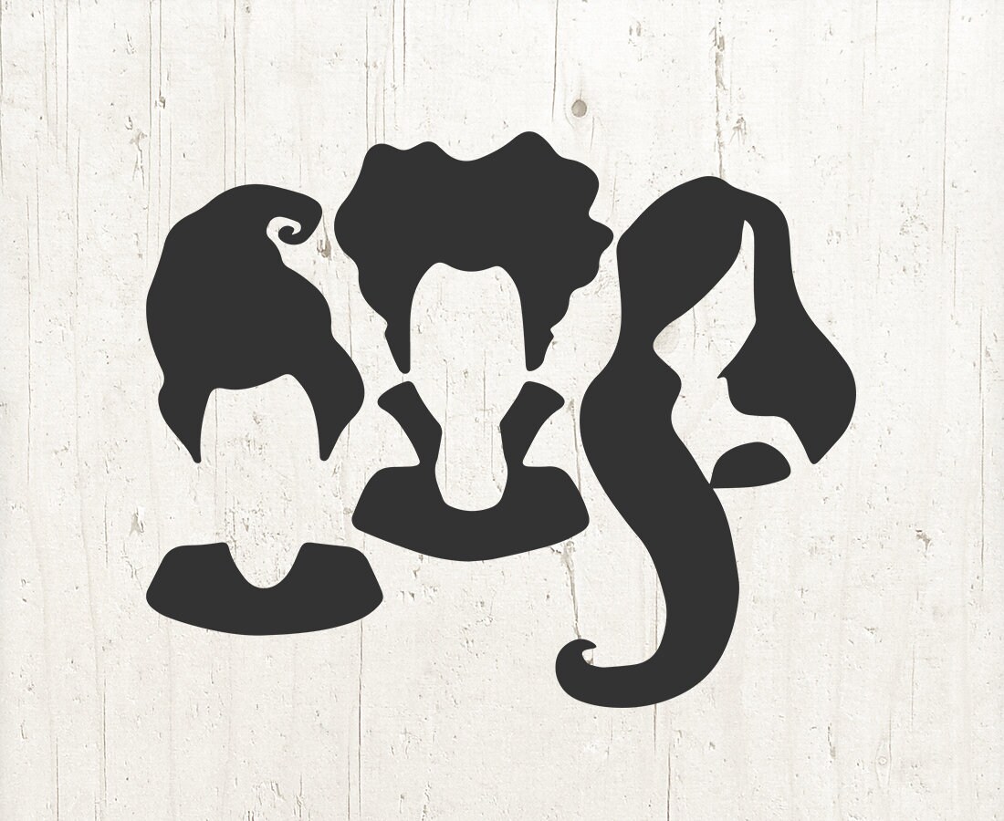 Printable Hocus Pocus Stencil