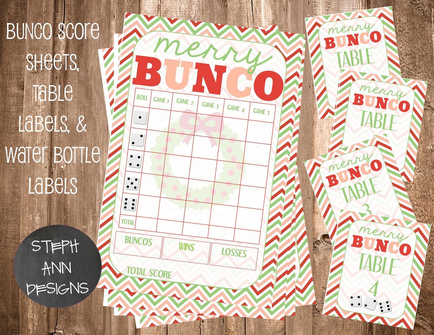 Need the perfect touch for your Bunco night? 