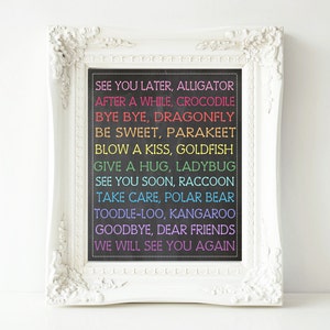 The Kids Room By Stupell See You Later Alligator Animal Goodbyes Wall Plaqueby Regina Nouvel