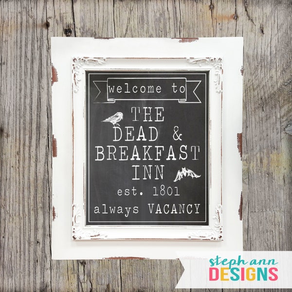 Dead and Breakfast - Etsy