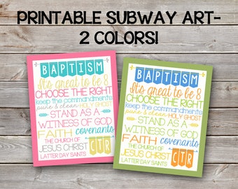 Lds Subway Art | Etsy
