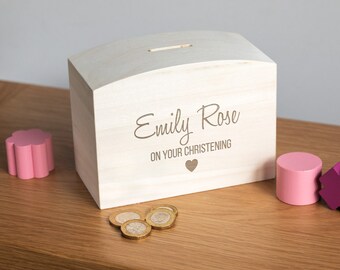 christening money box girl