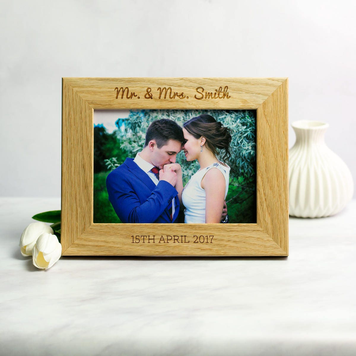 Wedding Photo Frame Personalised Wedding Frame Wedding Etsy