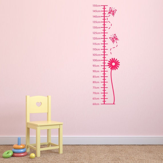 Children S Height Chart Wall Stickers