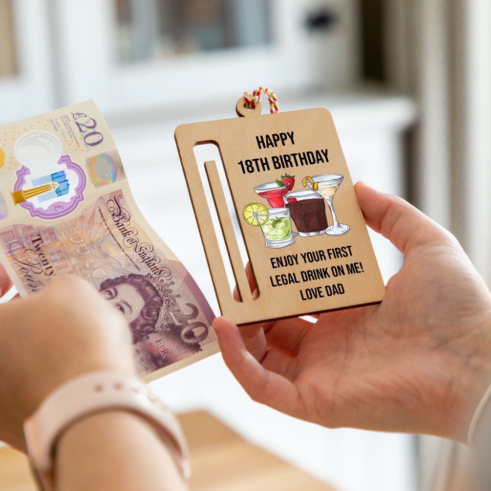 Money Gift for Birthday 18th Birthday Gift Money Gift Etsy UK