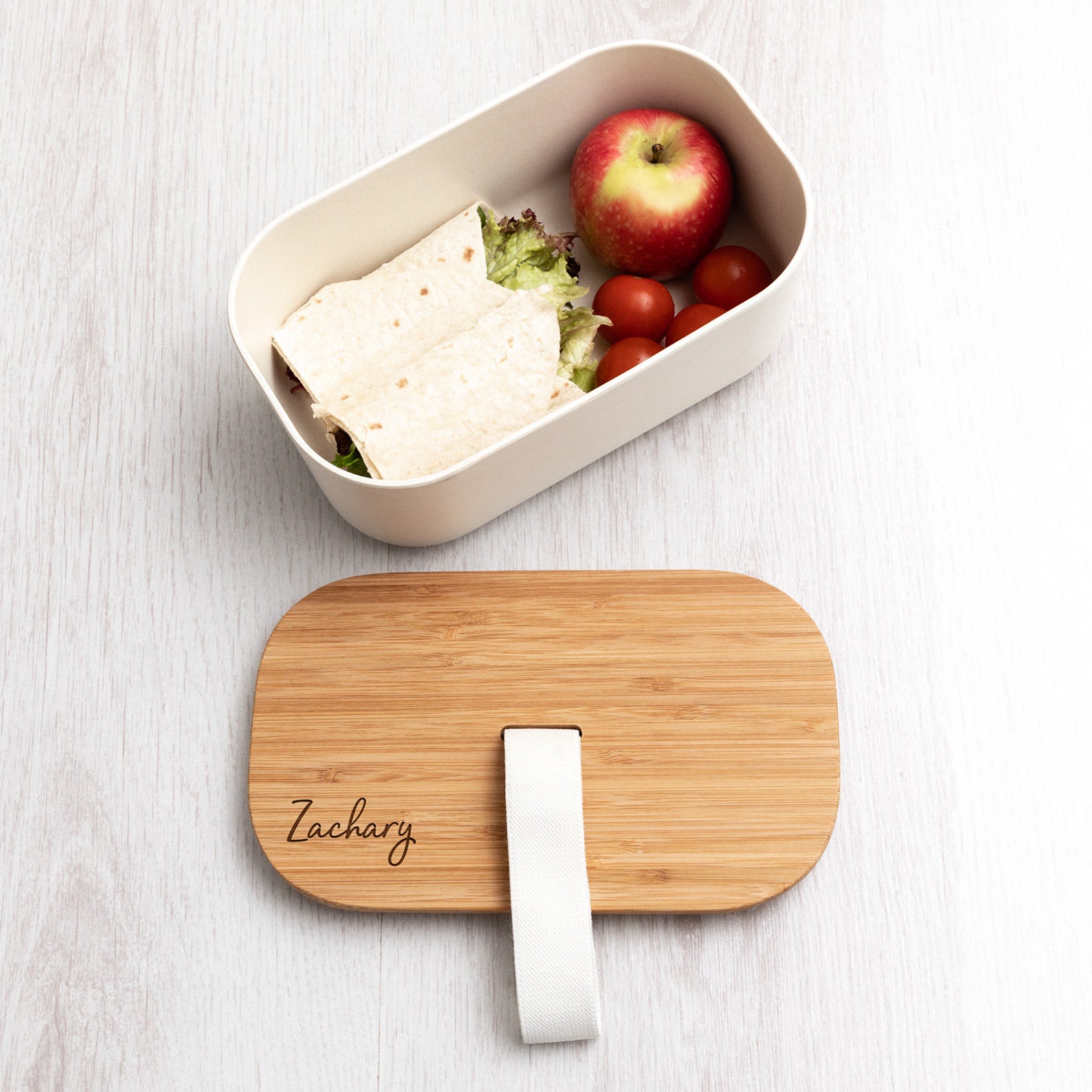 Lunch Box Personalised Bamboo Lunch Box Lunch Box Adult Etsy UK