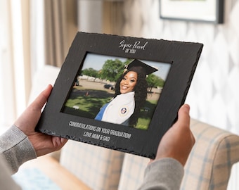 Graduation Photo Frame - Super Proud Of You - Graduation Picture Frame - Personalised Graduation Gift - Gift For Graduate - LC935