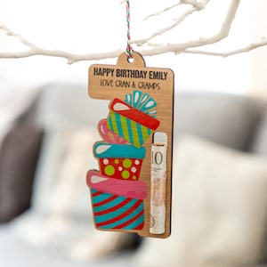 Money Gift For Birthday - Money Gift Holder - Birthday Gift - Money Gift Idea - Money Holder - Gift Money - Birthday Gift Money - UV646