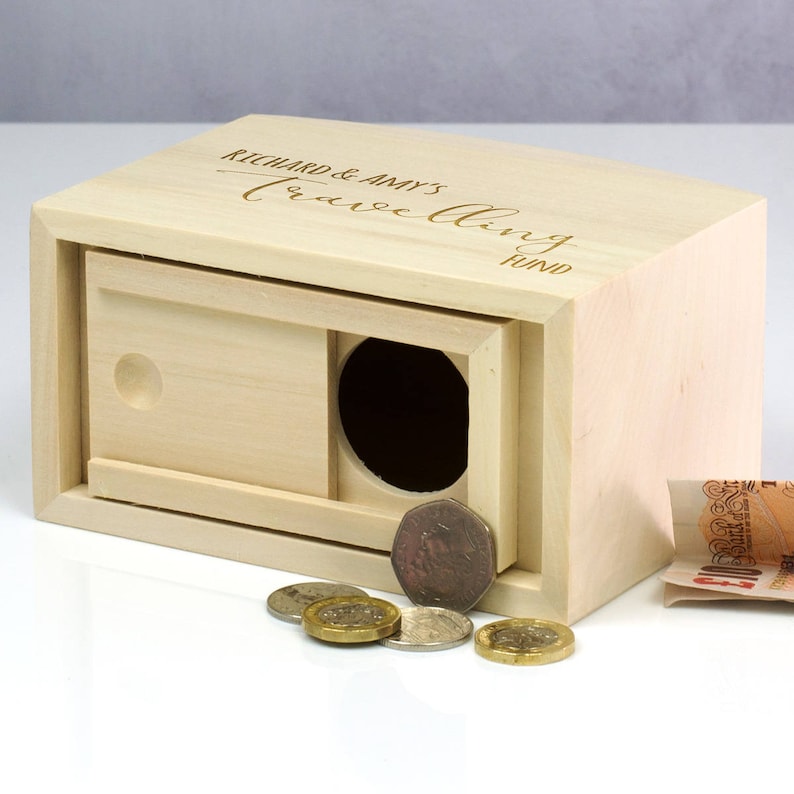 Travel Fund Money Box Holiday Fund Personalised Money Box Etsy UK