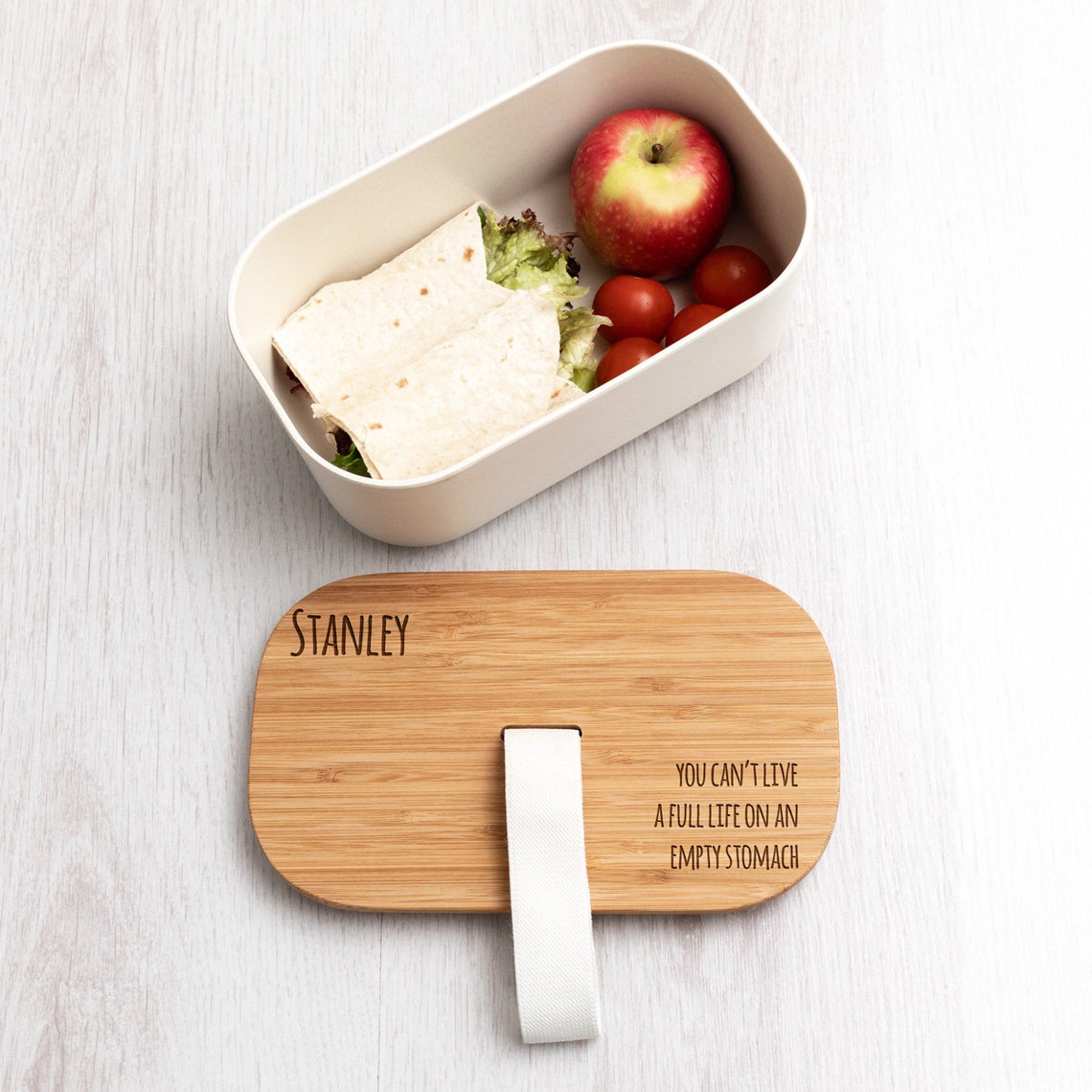 Lunch Box Personalised Bamboo Lunch Box Lunch Box Adult - Etsy UK