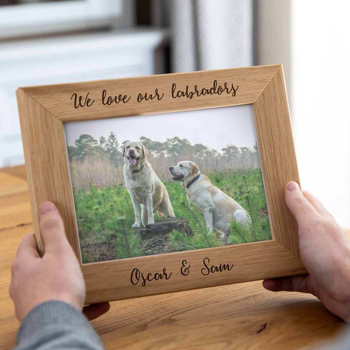 Pet Photo Frame Personalised Pet Frame Pet Lover Gifts Etsy