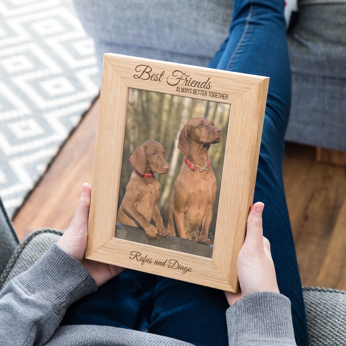 Best Friends Photo Frame Personalised Best Friends Frame Etsy