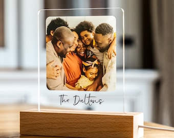 Personalised Photo Light - Photo Light Gift - Photo Night Light - Photo LED Lamp - LED Light - Photo Gifts - Nightlight - Photo Lamp - UV587