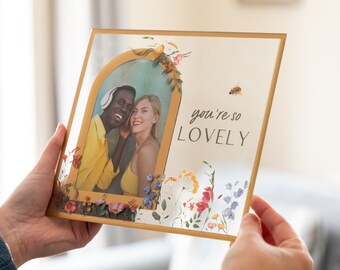 You're So Lovely Photo Frame - Picture Frame - Gift For Mum - Mothers Day Gift - Photo Gift - Gift For Her Birthday - Friend Gift - 007