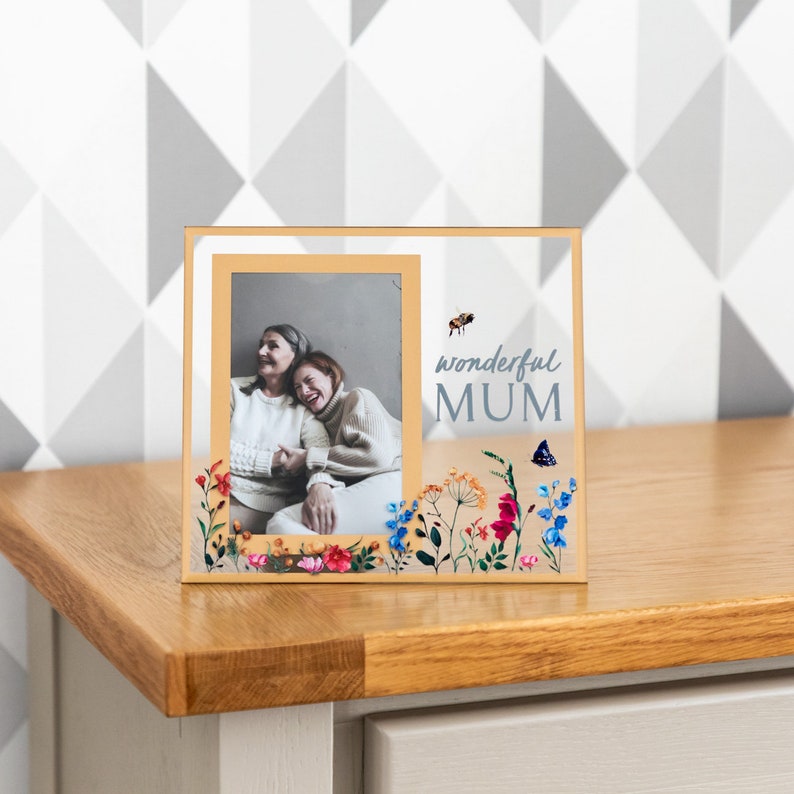 Wonderful Mum Photo Frame Picture Frame Gift For Mum Mothers Day Gift Photo Gift Gift For Mum Birthday Mum Gift 008 image 3