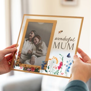 Wonderful Mum Photo Frame Picture Frame Gift For Mum Mothers Day Gift Photo Gift Gift For Mum Birthday Mum Gift 008 image 1