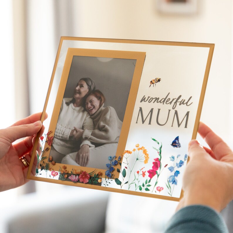 Wonderful Mum Photo Frame Picture Frame Gift For Mum Mothers Day Gift Photo Gift Gift For Mum Birthday Mum Gift 008 image 1