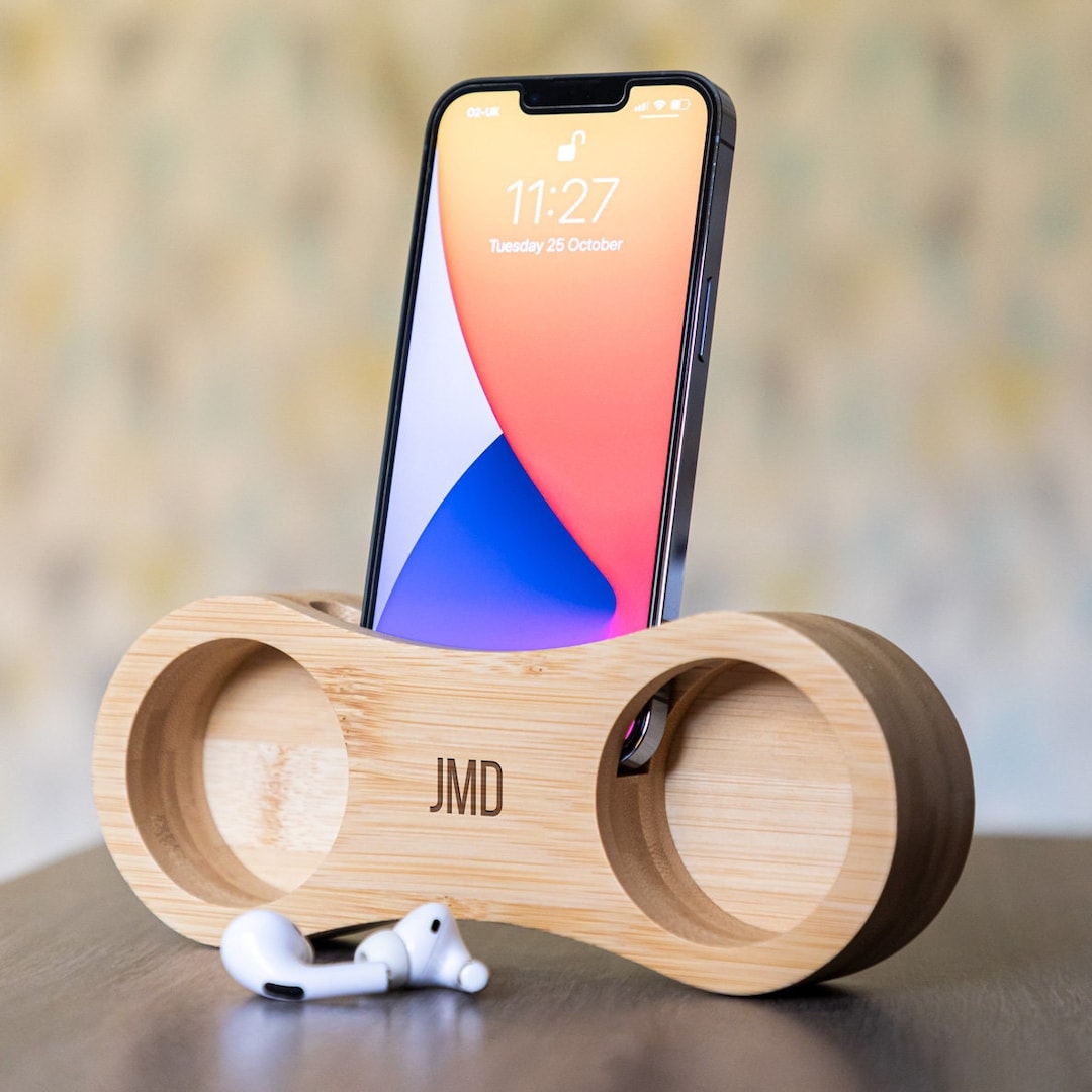 Phone Amplifier Phone Amplifier Speaker Wood Amplifier Stand Bamboo