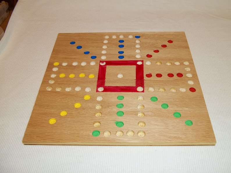 Aggravation Board Game 4 Player 12 X 12 - Etsy