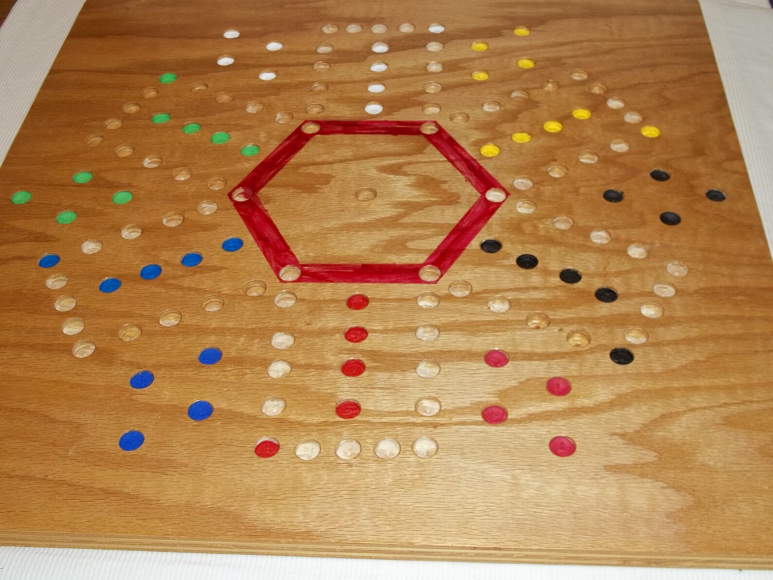 Aggravation Six Player Game Etsy