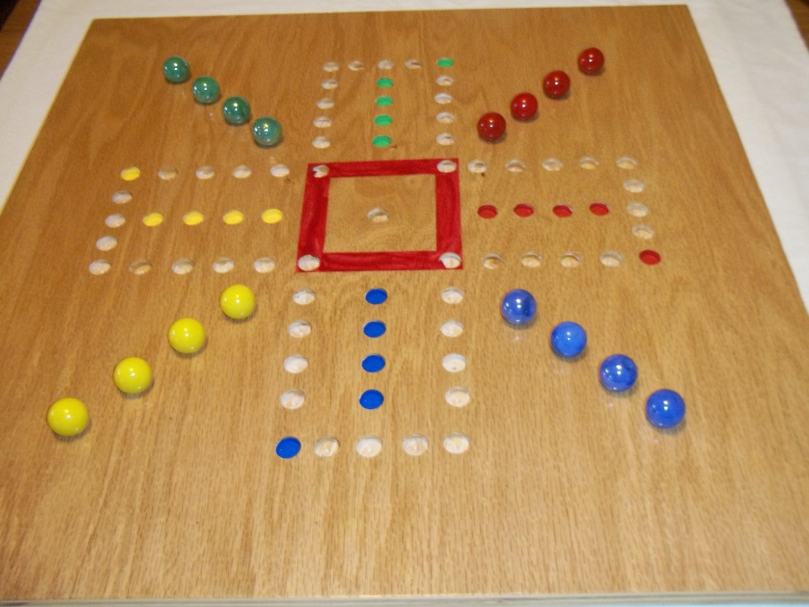 Aggravation double sided 4 and 6 player game board etsy
