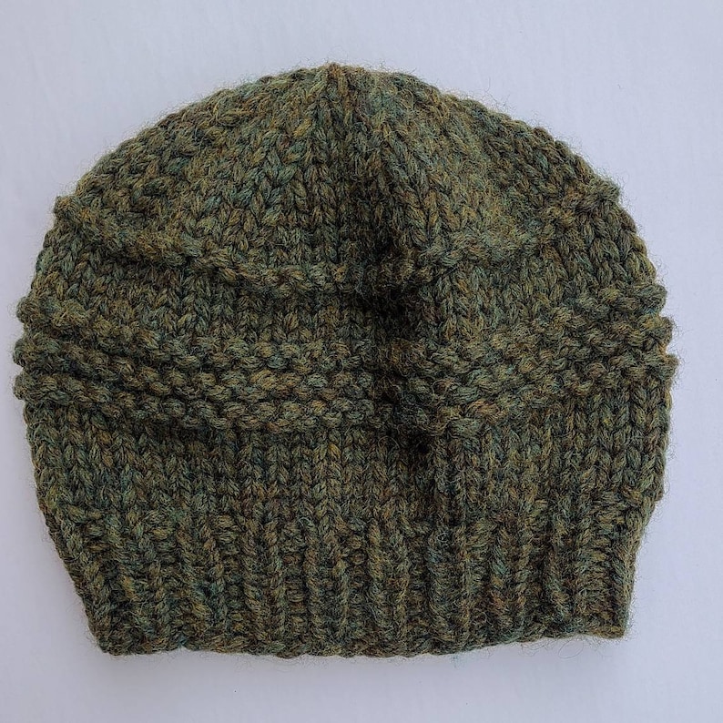 Slouchy BeretOversized TamBeanieWool HatChunky Winter HatMerino Hats
