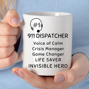 911 Dispatcher Gifts, 911 Dispatcher, 911 Dispatcher Gift, Dispatcher Appreciation, 911 Dispatch Mug, Dispatch Co-Worker Gift, Dispatch Gift