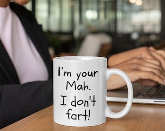 Furz Becher, Lustiger Furz Becher, I don't furz Becher, Geburtstag Furz Becher, I furz Becher, lustiger Becher mit Furz Spruch, Muttertag Furz Becher, Mah Furz Becher