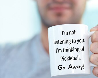 Pickleball Lover, Pickleball Mom, Pickleball Dad, Pickleball for Her, Pickleball for Him, Pickleball Mug, Pickleball Present